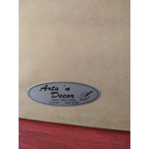 Contemporary Egyptian Style Papyrus Egyptian Handpainted Isis Goddess - Picture 4 of 7